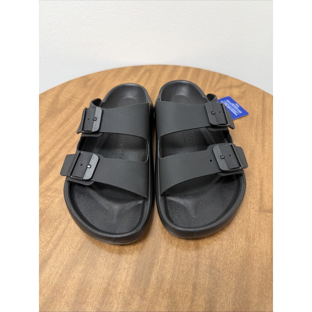Birkenstock Mogami Terra Stealth 2 Strap Unisex Sandal Black Men's 8 Women's 10 - Picture 2 of 10